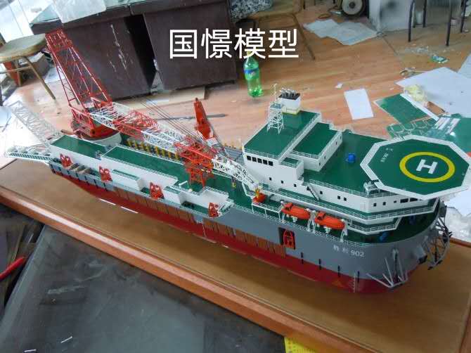 松潘县船舶模型