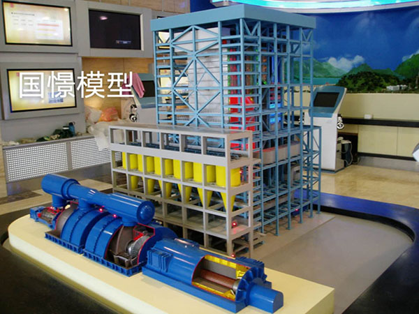 松潘县工业模型