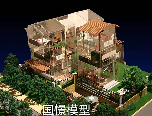 松潘县建筑模型