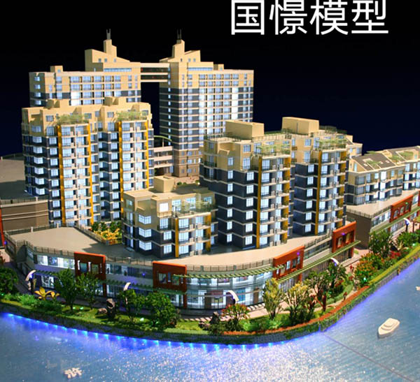 松潘县建筑模型
